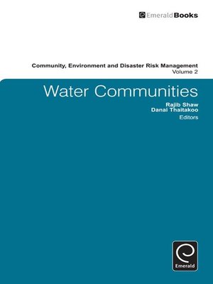 cover image of Community, Environment and Disaster Risk Management, Volume 2